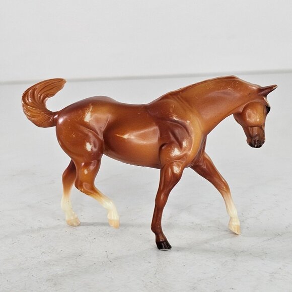 Breyer Stablemate Horse Appaloosa Mold Chestnut #5981 G2 3 Socks BODY - Picture 5 of 8